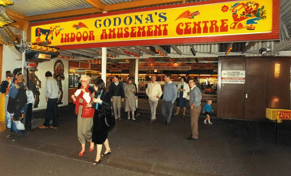 Codona’s Indoor Amusement Centre in years gone by