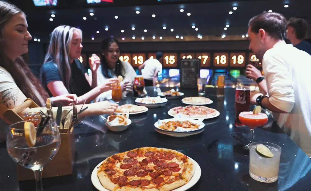 Street food and bowling